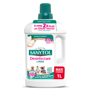 Désinfectant du Linge STOP ODEURS Fleurs Blanches – Maxi Format