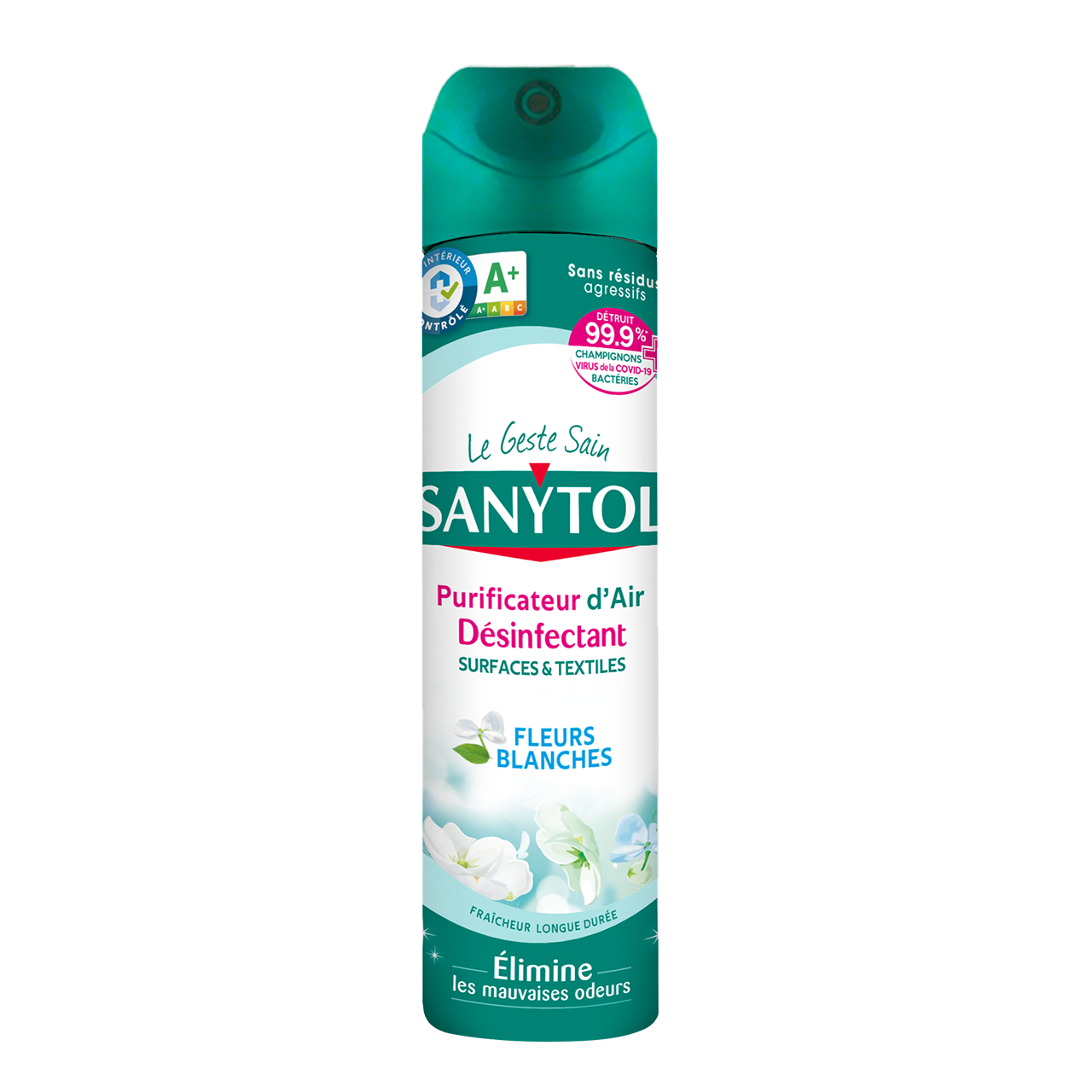 Désinfectant Du Linge Maxi Format - Fleurs Blanches - Sanytol