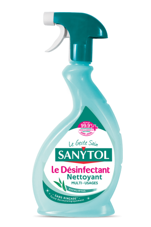 Produits nettoyants et désinfectants Sanytol pour le linge : lessives,  détachants